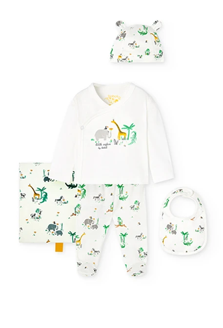 Pack 4 pièces tricotées pour bébé -BCI