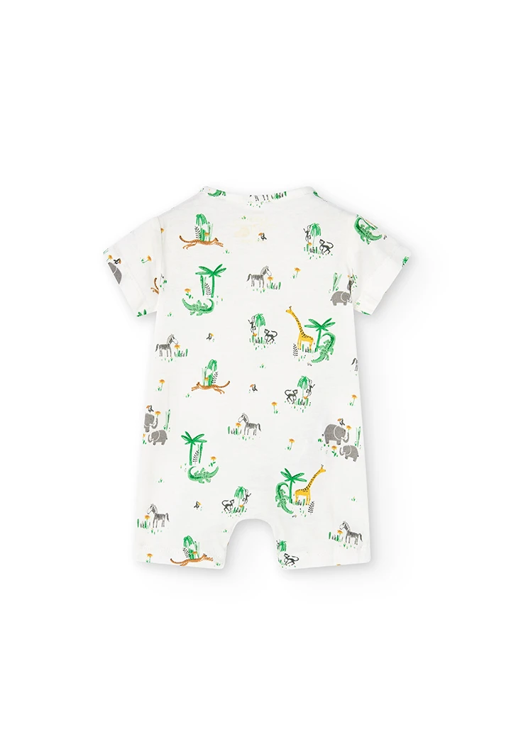 Pack 2 grenouillères tricot pour bébé