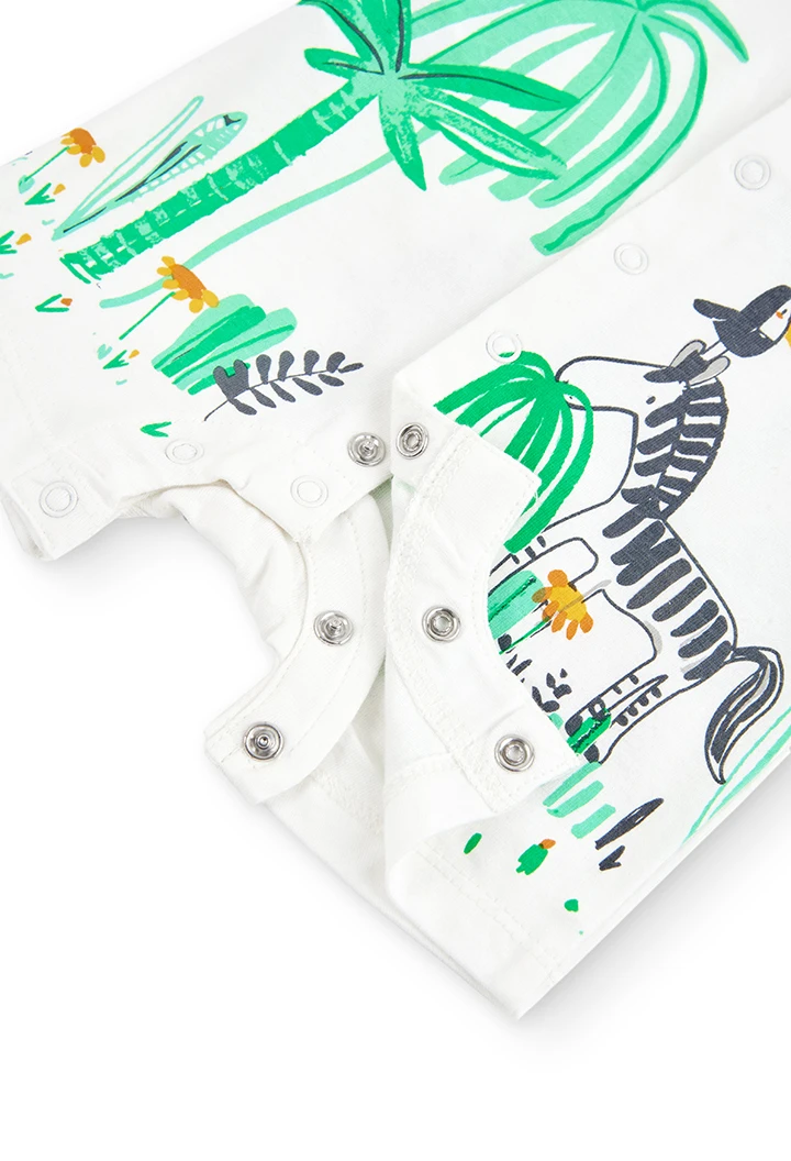 Pack 2 grenouillères tricot pour bébé