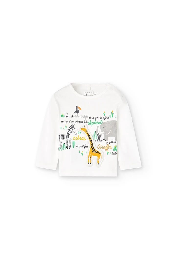Pack en tricot bi matiere pour bébé garçon
