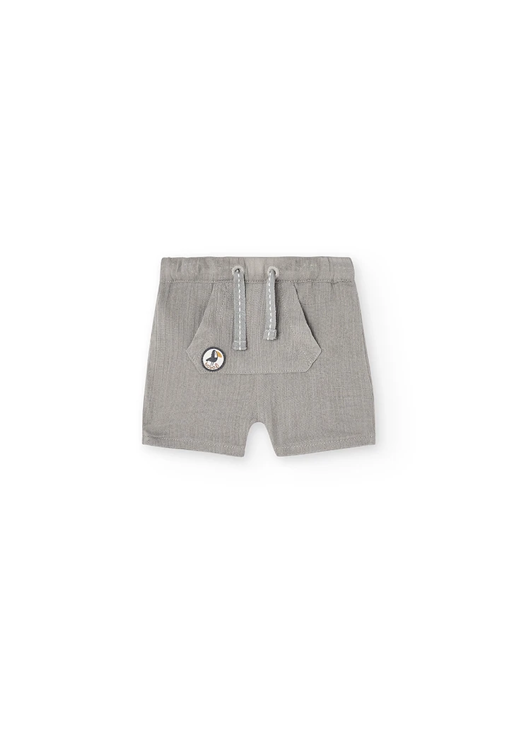 Pack punto combinado shorts bebé niño