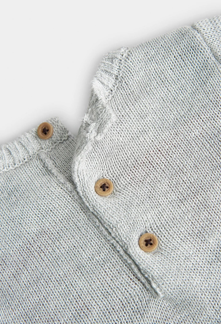 Knitwear dress for baby girl -BCI