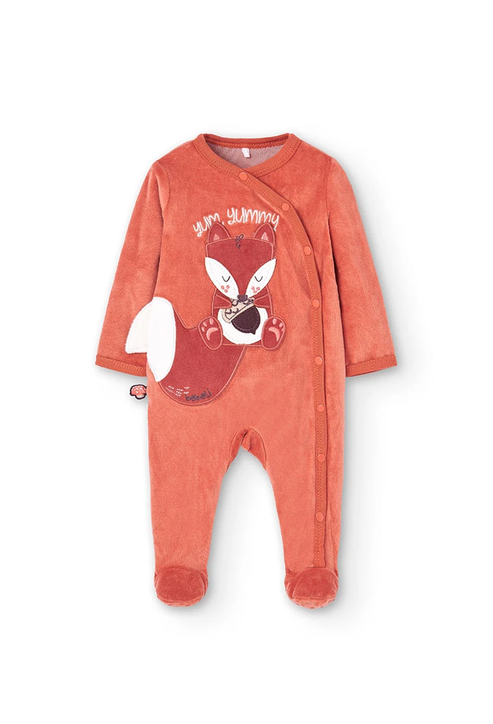 Velour play suit BCI Velour BABY