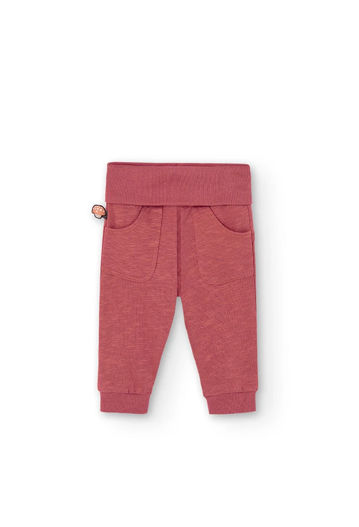 Pantalon en molleton flame pour bébé garçon -BCI