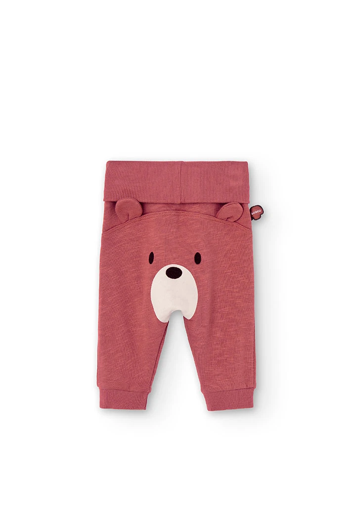 Pantalon en molleton flame pour bébé garçon -BCI