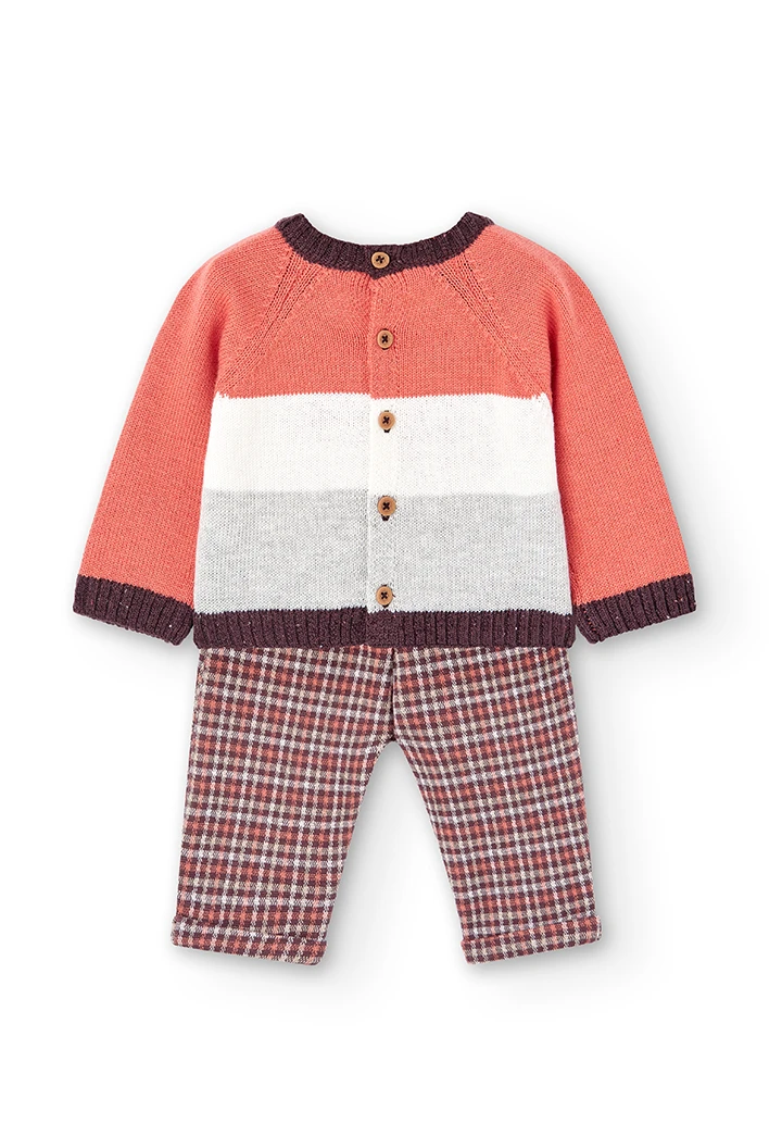 Pack knitwear for baby boy -BCI