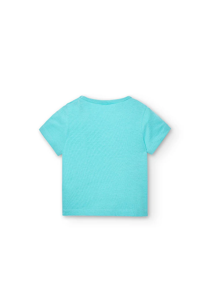 Pack pour bébé garçon vert en maille combinée