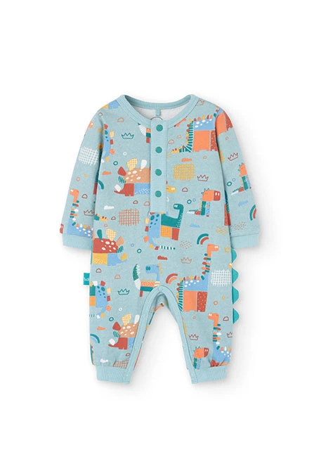Schlafanzug für Baby-Jungen mit Dinosaurier-Print
