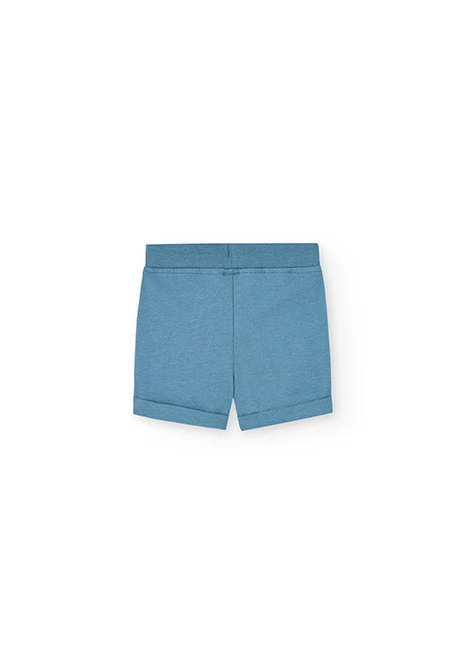 Completo di maglietta e pantaloni in maglia per neonato di colore bianco con stampa.