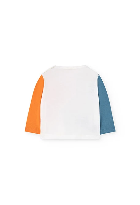 Set di maglieria per neonato nei colori bianco e blu