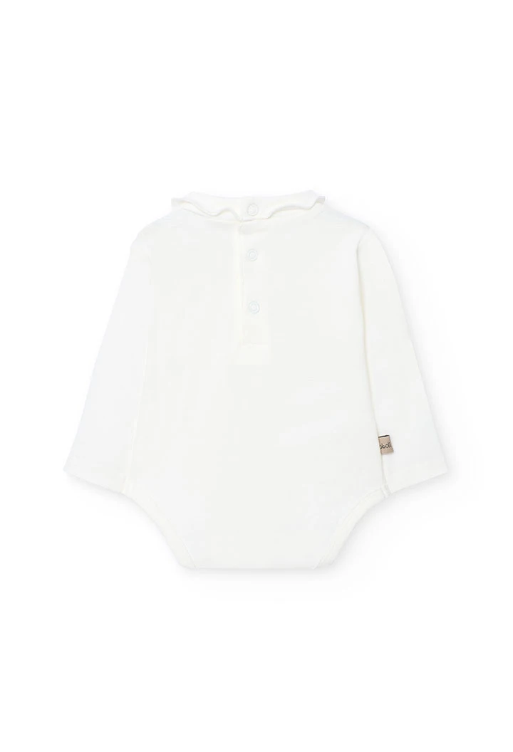 Completo neonati in maglia grigia animali