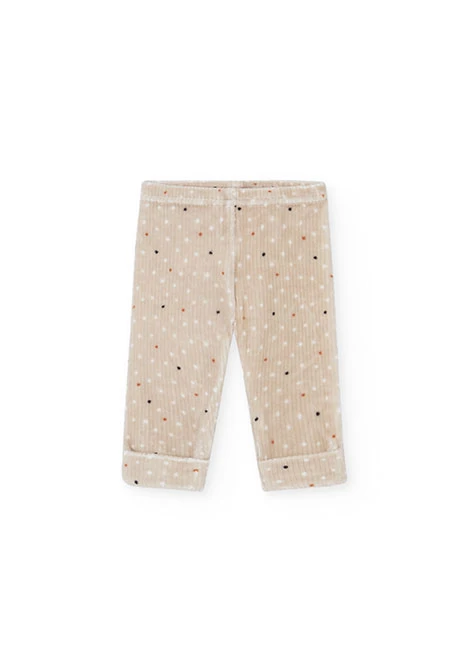 Baby sweatshirt and knitted trousers set