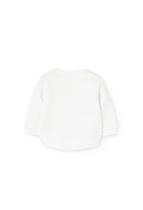 Conjunto bebé sudadera y pantalón de punto