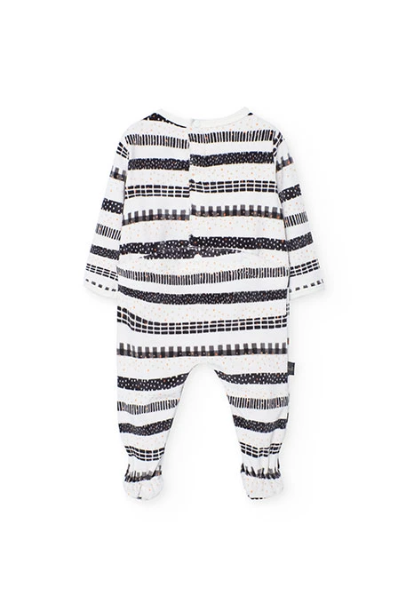 Babygrow de malha com animal