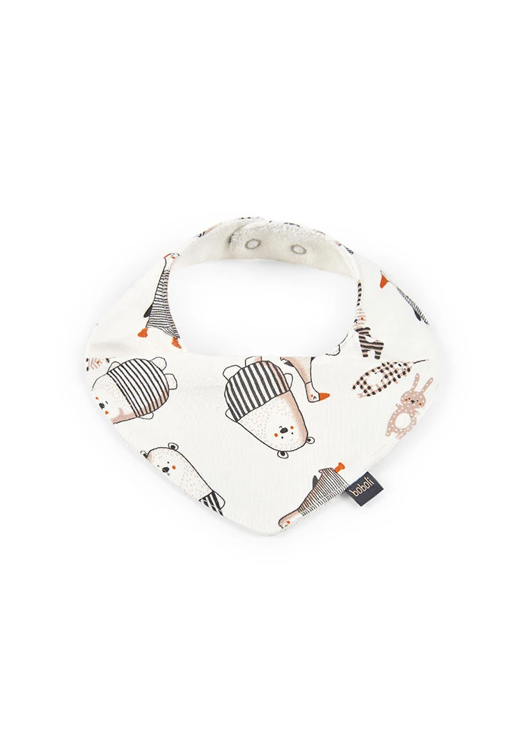 Baby-Lätzchen mit Tierprint