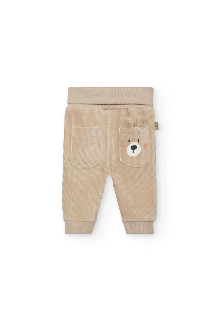 Ensemble bébé en tricot ours blanc