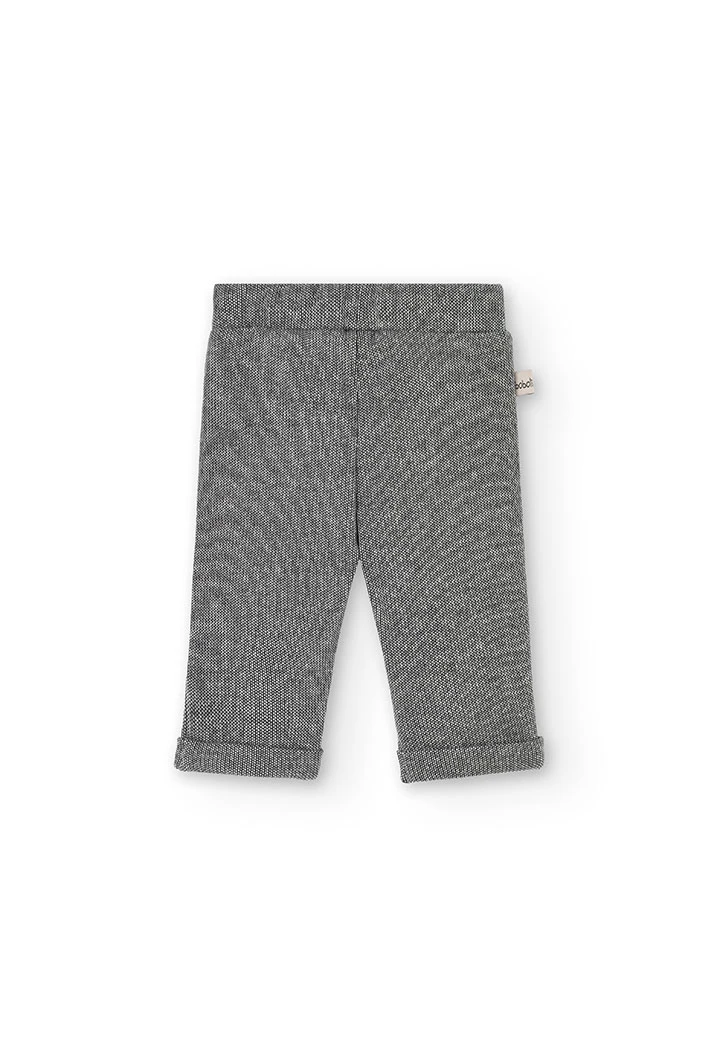 Beige Strickset für Babys mit Tiermotiven