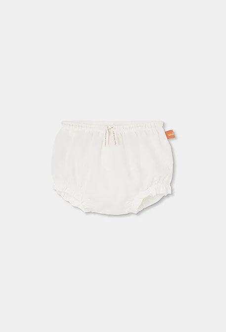 Babyset aus Baumwolle in Weiß