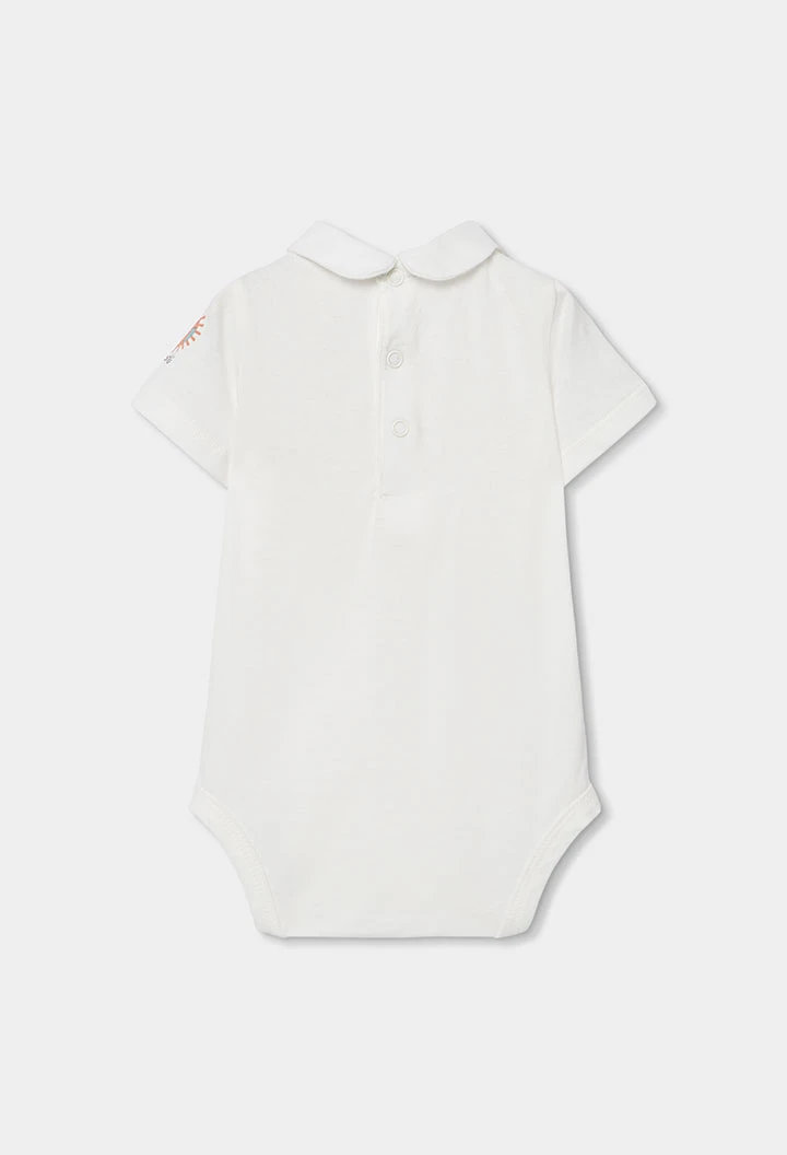 Robe bébé coton vert