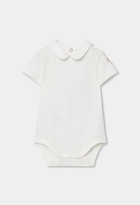 Robe bébé coton vert