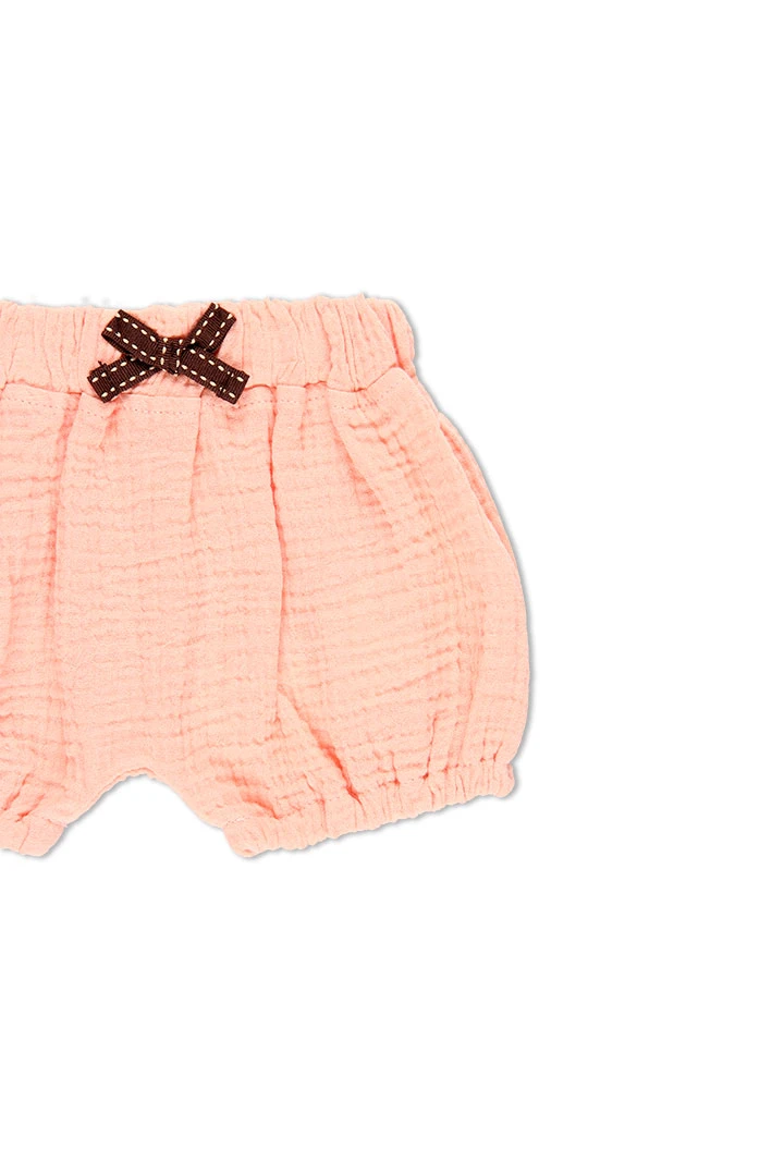 Pack en tricot bi matiere pour bébé - organique