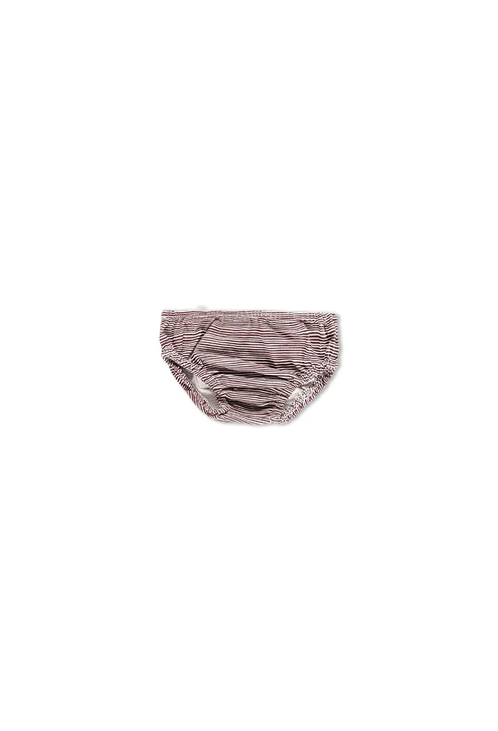 Robe "feuilles" pour bébé - organique
