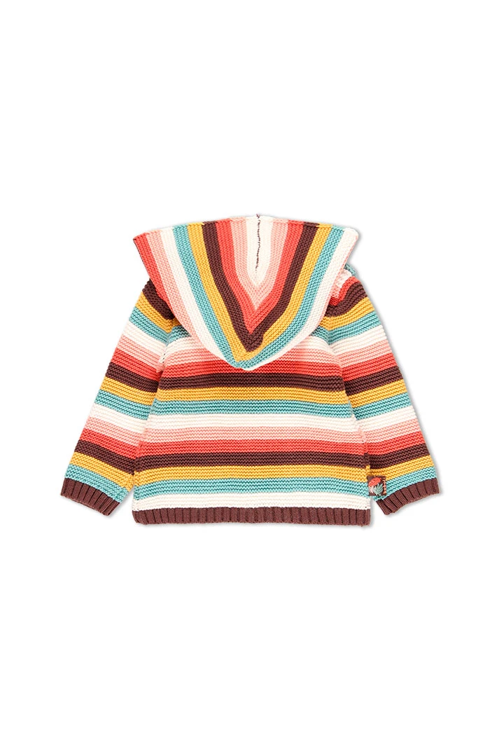 Gilet à rayures pour bébé