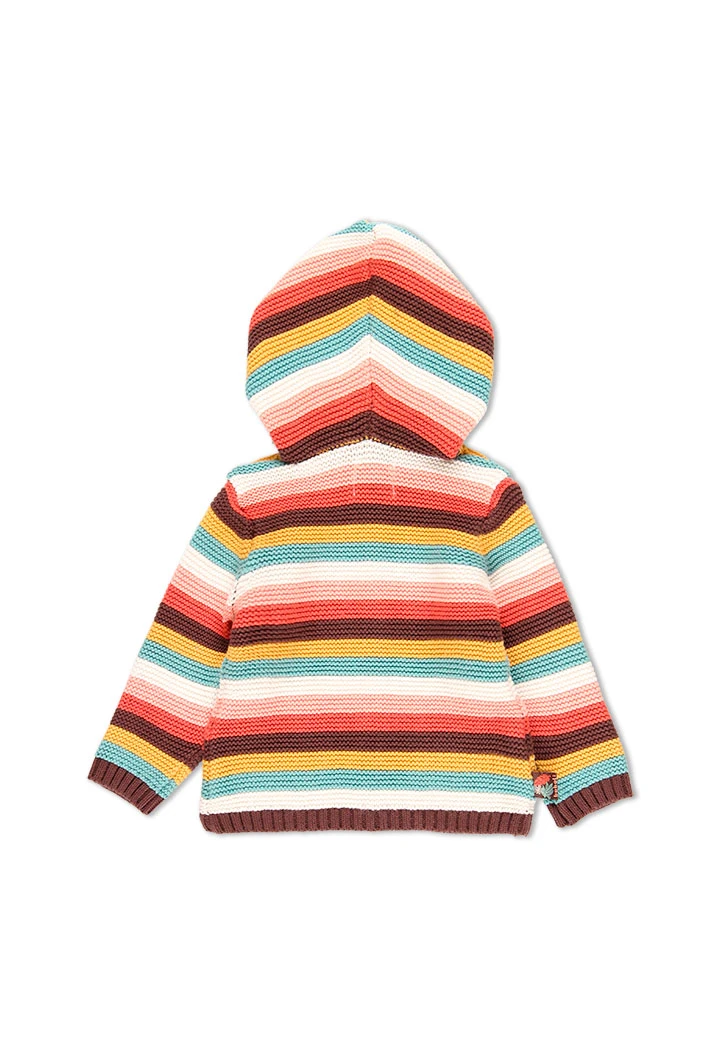 Gilet à rayures pour bébé