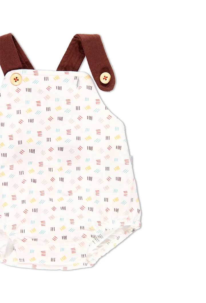 Grenouillère maille pour bébé - organique