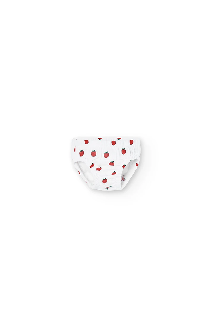 Robe pommes pour bébé -BCI