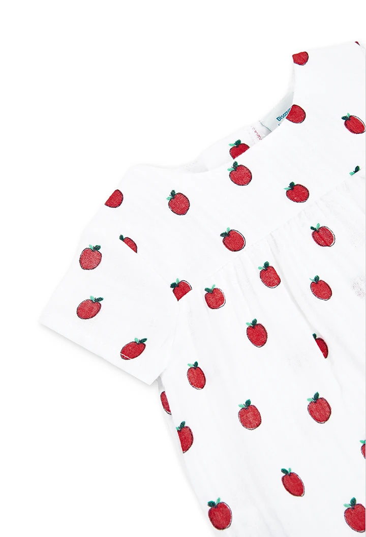 Robe pommes pour bébé -BCI