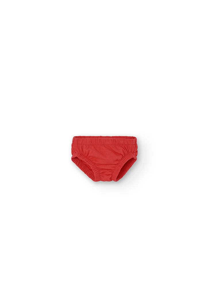 Robe bicolour pour bébé fille