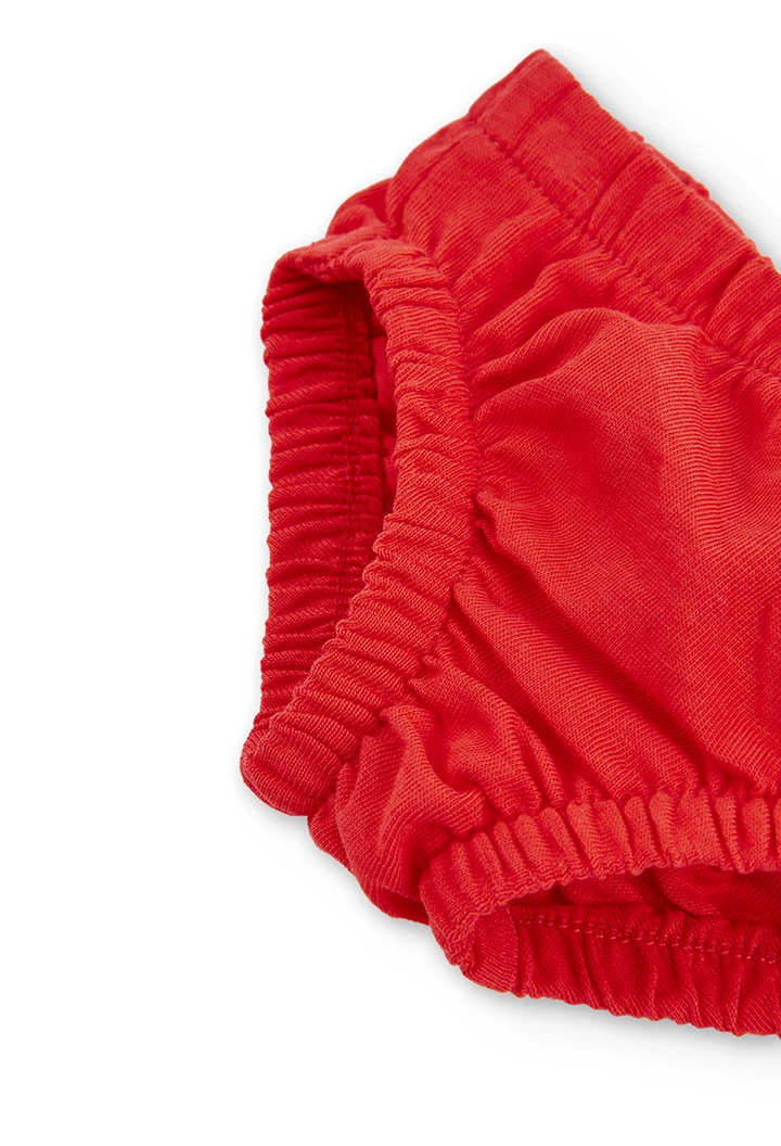 Robe bicolour pour bébé fille