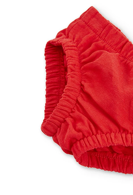 Robe bicolour pour bébé fille