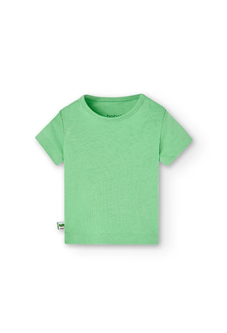 Pack en tricot bi matiere pour bébé garçon