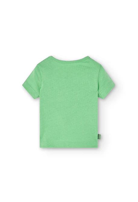 Pack en tricot bi matiere pour bébé garçon