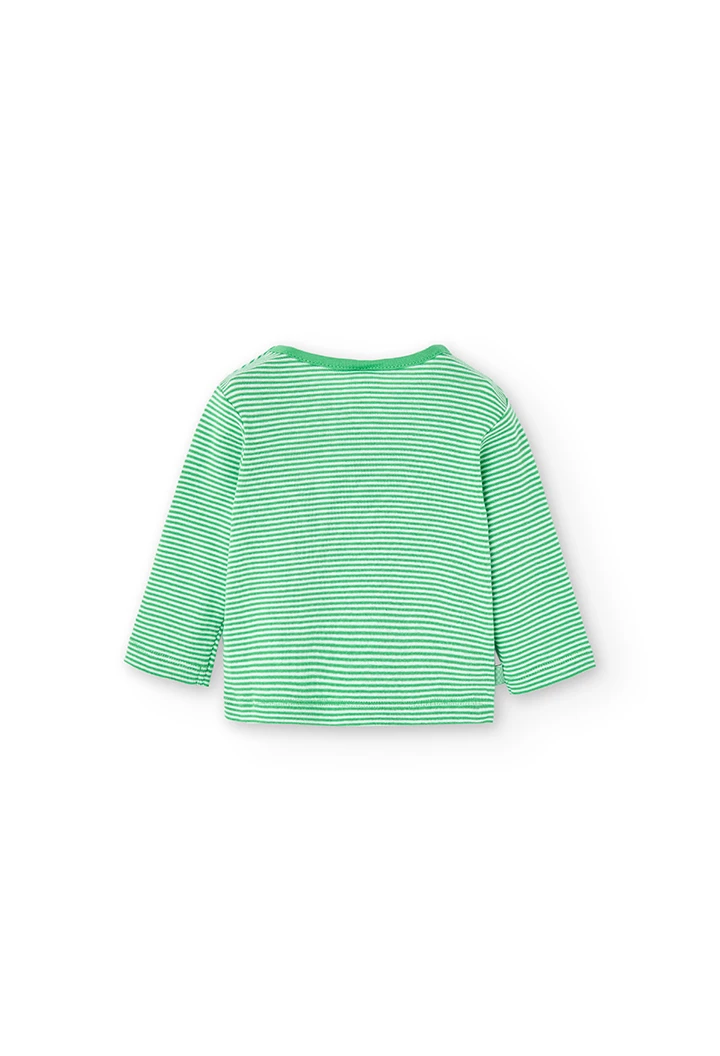T-Shirt tricot à rayures pour bébé -BCI