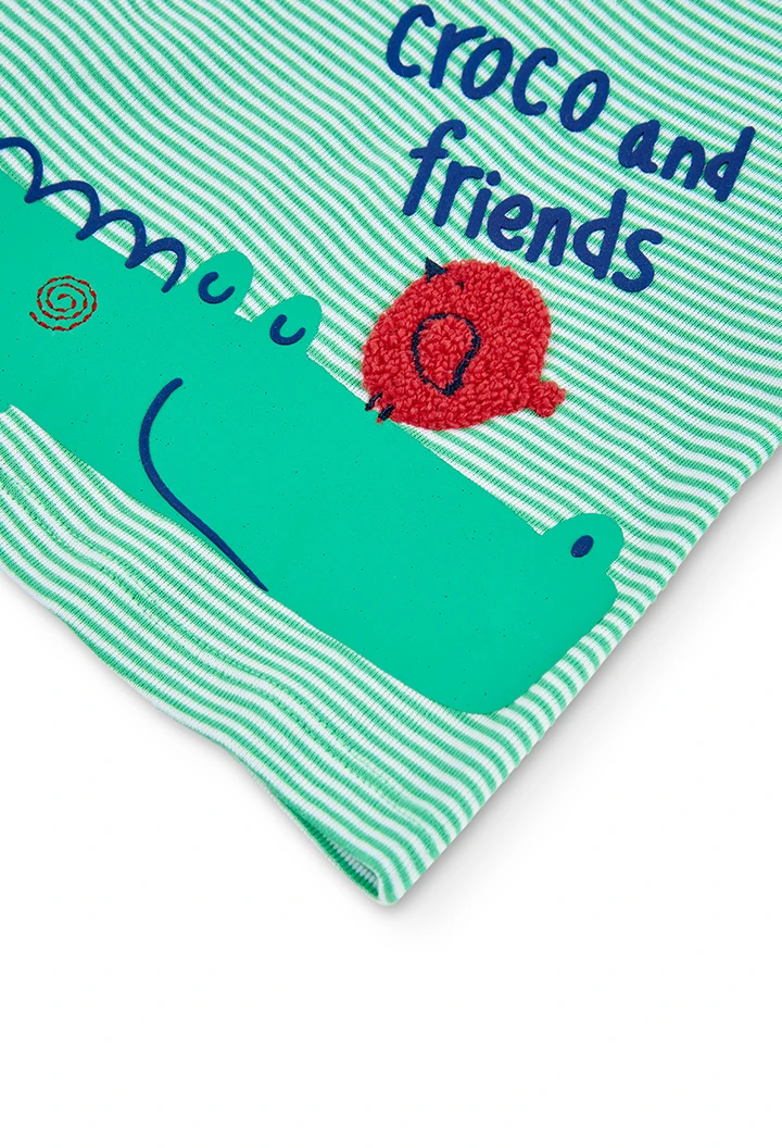 T-Shirt tricot à rayures pour bébé -BCI