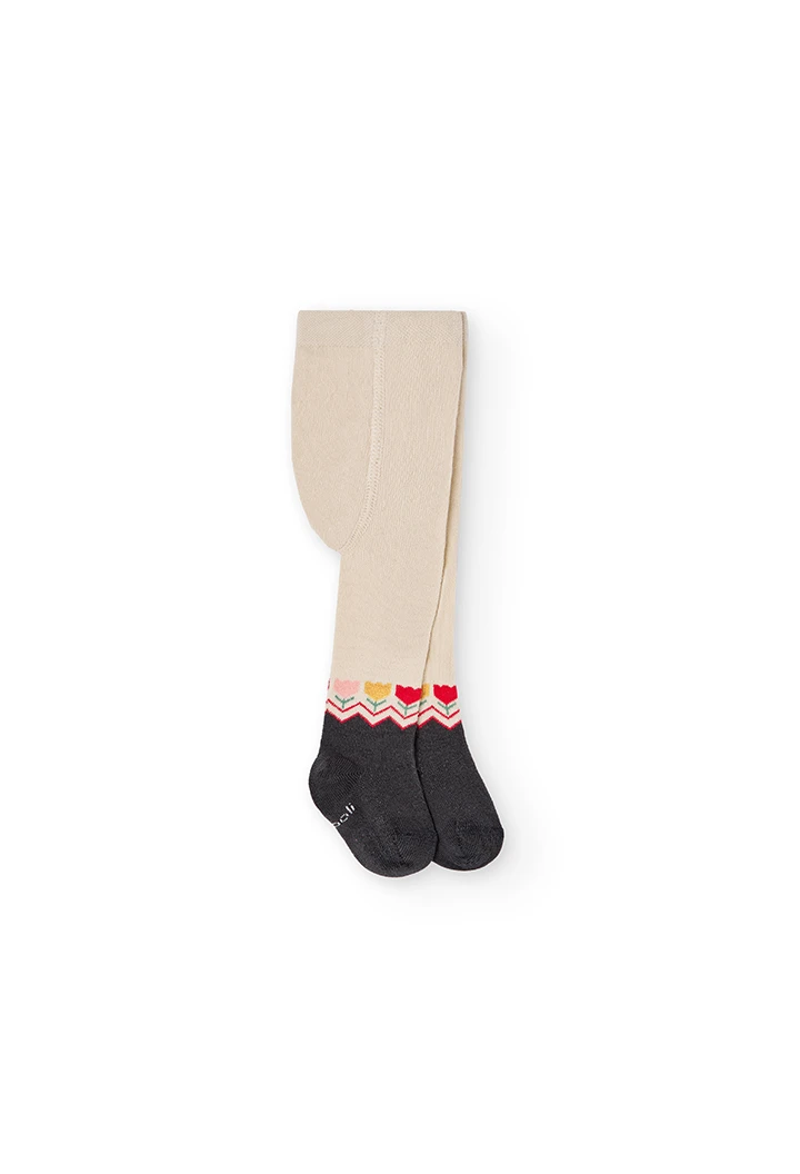 Thick tights for baby girl -BCI