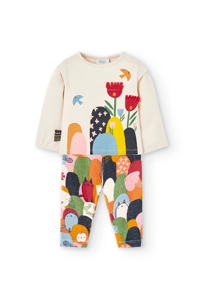 Pack en tricot pour bébé fille -BCI