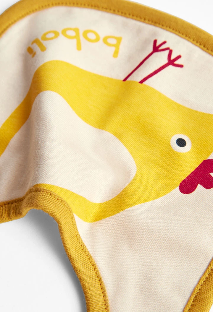 Pack de 4 bavoirs pour bébé -BCI