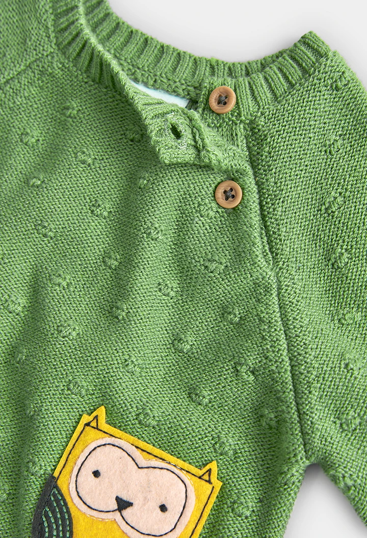 Pack en tricot bi matiere pour bébé -BCI