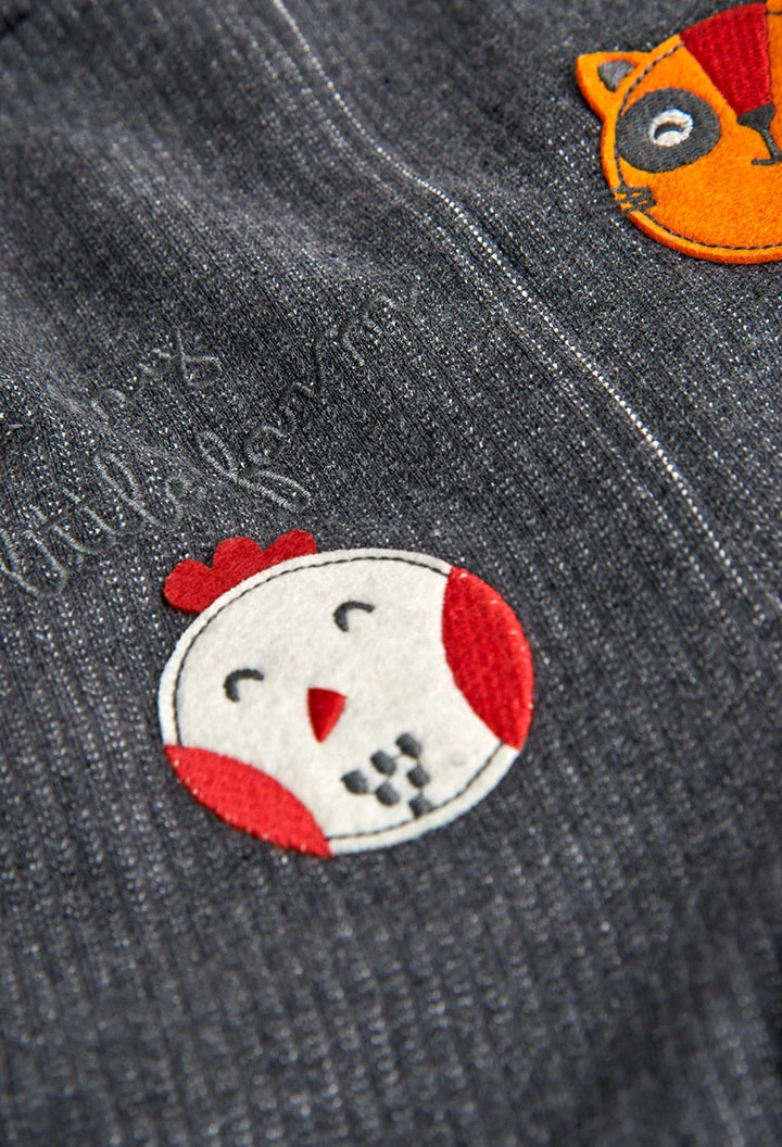 Pack en tricot bi matiere pour bébé -BCI