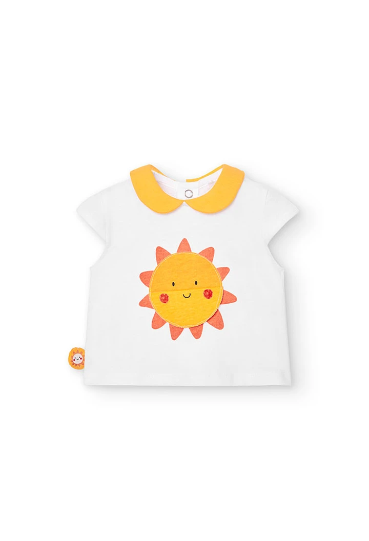 Pack bébé blanc en maille combinée