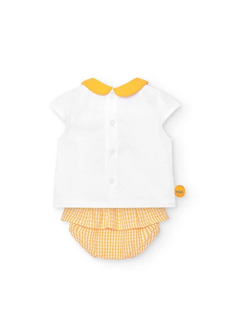 Combined baby knit pack in white