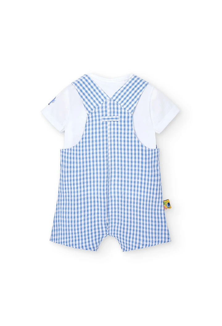 Pack bébé blanc en maille combinée