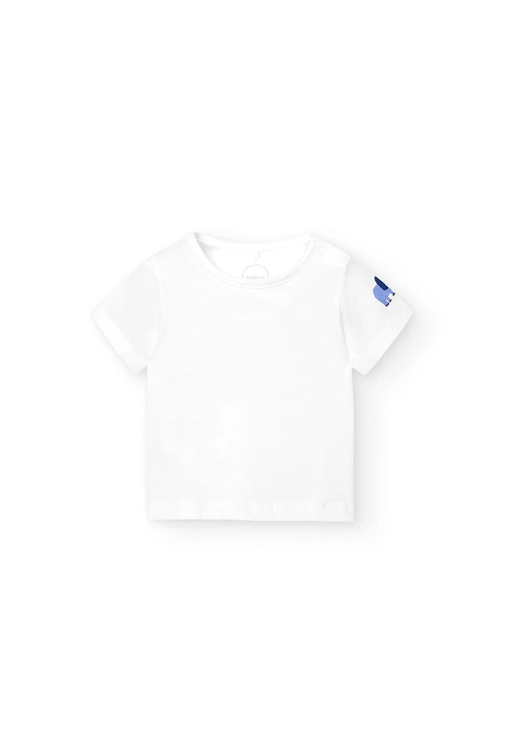 Pack bébé blanc en maille combinée