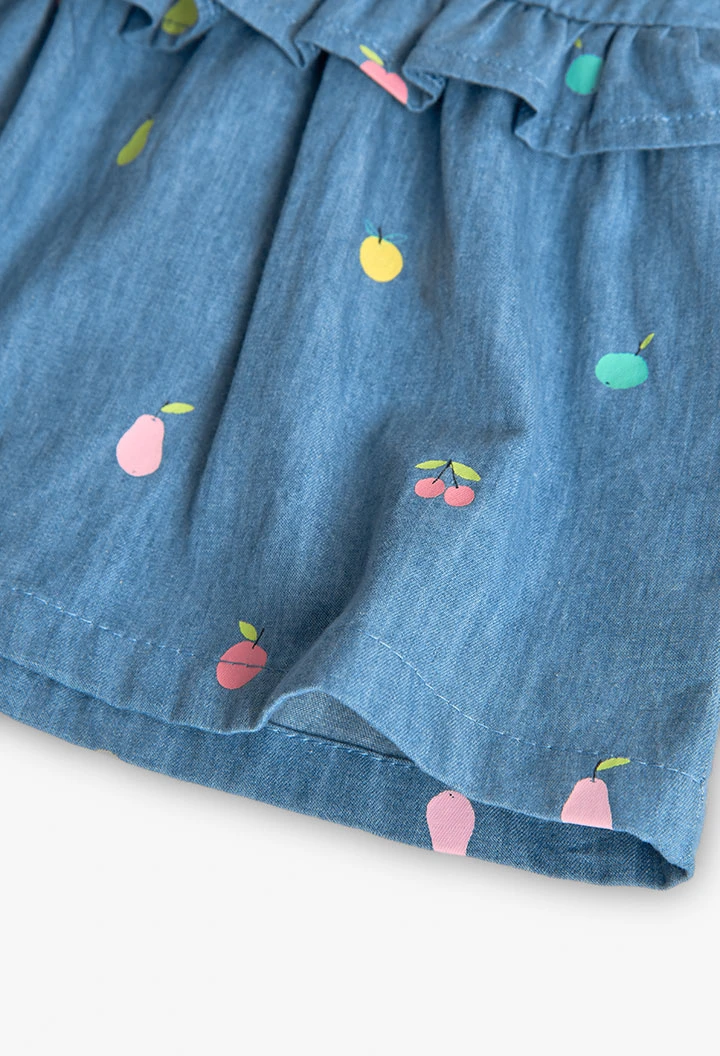 Abito per bambina con stampa