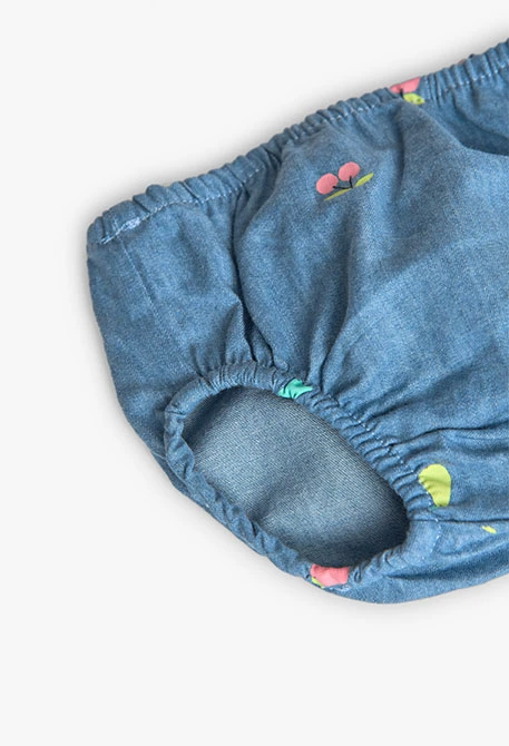 Robe en maille pour bébé fille avec imprimé