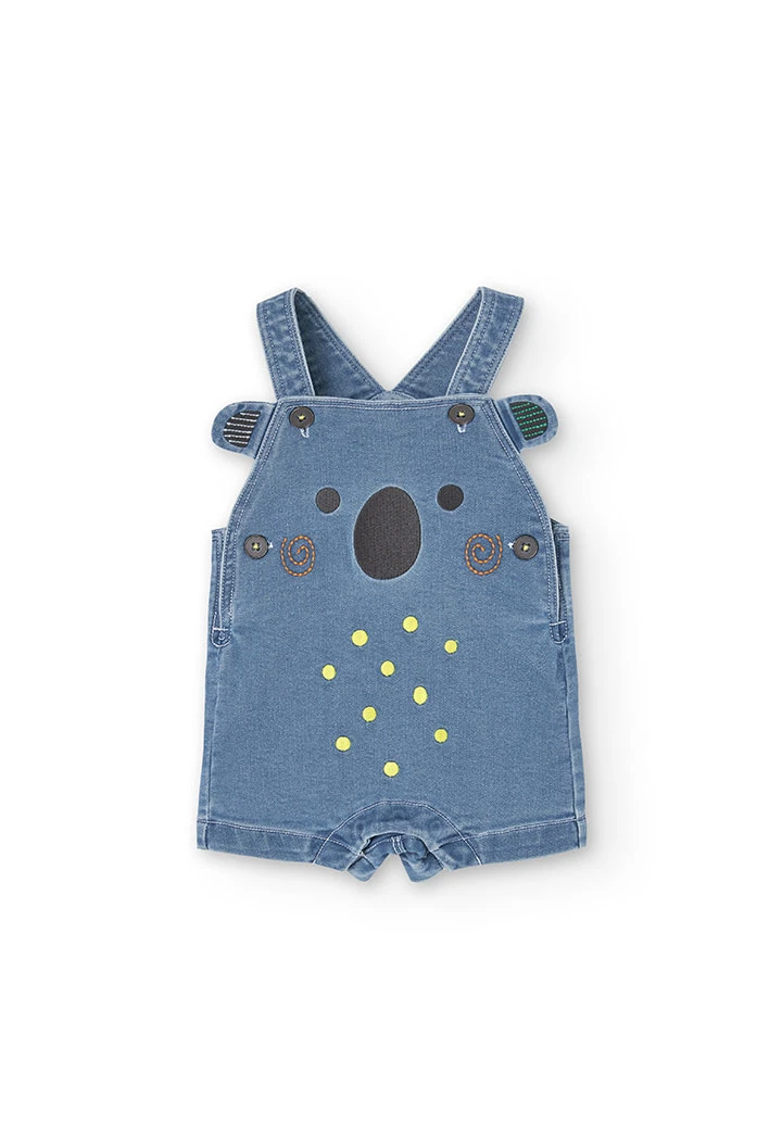 Baby-Jungen-Strick-T-Shirt-Set in Gelb